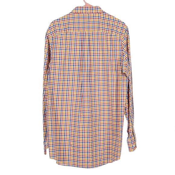 Duluth Trading Co Trim Fit Cotton Button Down Men's Large Tall - Picture 6 of 6